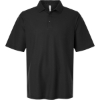 Custom Mens Maverick CVC Pique Polo Black