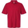 Custom Mens Maverick CVC Pique Polo Red