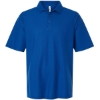 Custom Mens Tall Maverick CVC Pique Polo True Royal