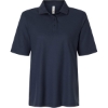 Custom Womens Maverick CVC Pique Polo Dark Navy