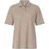 Custom Womens Maverick CVC Pique Polo Khaki