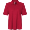 Custom Womens Maverick CVC Pique Polo Red