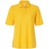 Custom Womens Maverick CVC Pique Polo Sunray Yellow