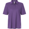 Custom Womens Maverick CVC Pique Polo Team Purple