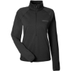 Custom Womens Leconte Half-Zip Pullover Black