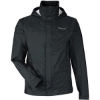 Custom Mens PreCip® Eco Packable Rain Jacket Black