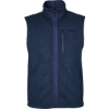 Custom Mens Drop Line Vest Arctic Navy Heather