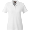 Custom Womens Cotton Polo White