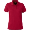 Custom Womens Valiant Cotton Snag Protect Polo Red