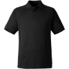Custom Mens Charge Snag and Soil Protect Polo Black