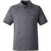 Custom Mens Charge Snag and Soil Protect Polo Dark Charcoal