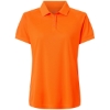 Custom Womens Charge Snag and Soil Protect Polo Safety Orange