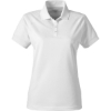 Custom Womens Charge Snag and Soil Protect Polo White