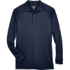 Custom Mens Advantage Long Sleeve Tactical Polo Dark Navy