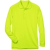 Custom Mens Advantage Long Sleeve Tactical Polo Safety Yellow