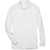Custom Mens Advantage Long Sleeve Tactical Polo White
