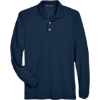Custom Mens Easy Blend™ Long Sleeve Polo Navy