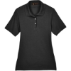 Custom Womens Easy Blend Polo Black