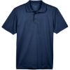 Custom Mens Polyester Jersey Polo Navy
