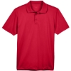 Custom Mens Polyester Jersey Polo Red