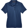 Custom Womens Advantage Snag Protection Plus IL Snap Placket Polo Dark Navy