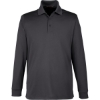 Custom Mens Tall Advantage Long Sleeve Snag Protection Plus IL Polo Dark Charcoal