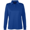 Custom Womens Advantage Snag Protection Plus IL Long Sleeve Polo True Royal