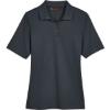 Custom Womens Advantage Snag Protection Plus Polo Dark Charcoal