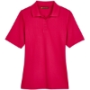 Custom Womens Advantage Snag Protection Plus Polo Red