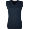 Custom Womens Pilbloc™ V-Neck Sweater Vest Dark Navy