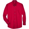 Custom Mens Easy Blend™ Twill Shirt Red