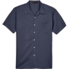 Custom Mens Bahama Cord Camp Shirt Navy