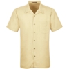 Custom Mens Bahama Cord Camp Shirt Sand