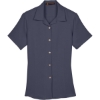 Custom Womens Bahama Cord Camp Shirt Navy