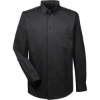 Custom Mens Foundation Cotton Twill Dress Shirt with Teflon Black