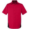 Custom Mens Flash IL Colorblock Shirt Red/ Black