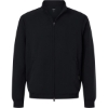 Custom Mens Wolfe Everyday Full-Zip 6-Pocket Scrub Jacket Black