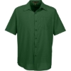 Custom Mens Paradise Short Sleeve Performance Shirt Palm Green