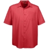 Custom Mens Paradise Short Sleeve Performance Shirt Parrot Red