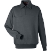 Custom Unisex ClimaBloc™ Heavyweight Tactical Quarter-Zip Pullover Dark Charcoal