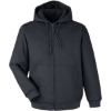 Custom Unisex Tall ClimaBloc® Heavyweight Hooded Full-Zip Jacket Dark Charcoal
