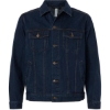 Custom Unisex Cooper Denim Jacket Dark Denim