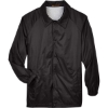 Custom Unisex Nylon Staff Jacket Black