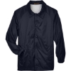 Custom Unisex Nylon Staff Jacket Navy