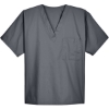 Custom Unisex Restore Scrub Top Dark Charcoal
