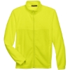 Custom Mens Full-Zip Fleece Safety Yellow