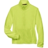 Custom Womens Full-Zip Fleece Safety Yellow