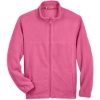 Custom Youth Full-Zip Fleece Charity Pink