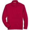 Custom Youth Full-Zip Fleece Red