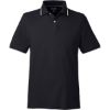 Custom Mens Deck Polo Black
